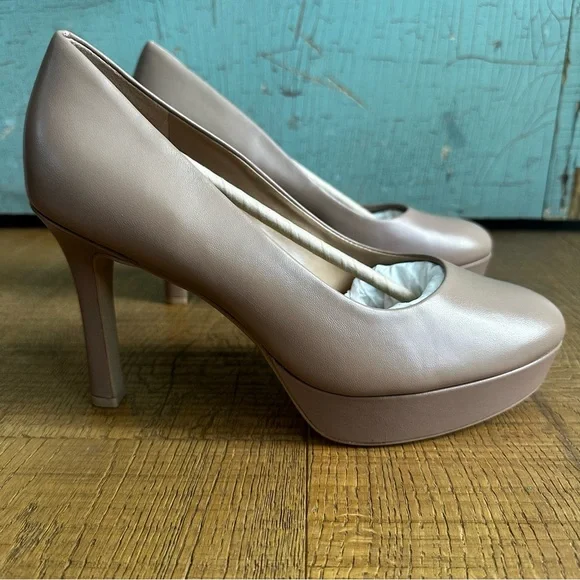 NEW Naturalizer Camilla Pump Taupe Leather Size 8 - Picture 6 of 9